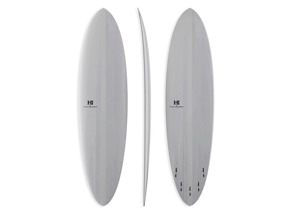 FIREWIRE HI MID 6 6 7'6" - 7'10"  MID LENGTH THUNDERBOLT RED WHITE FCSII