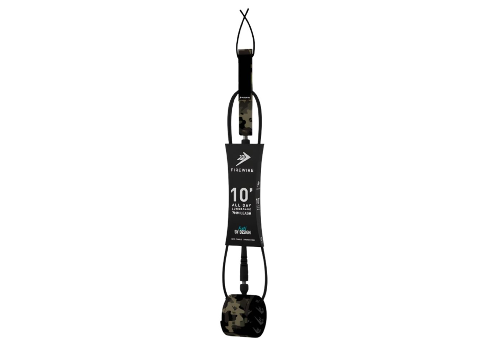 FIREWIRE 10' LEASH ALL DAY 7MM LONGBOARD REGULAR CAMO