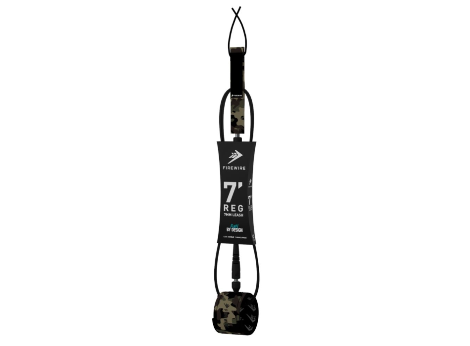 FIREWIRE 6' LEASH ALL DAY 7MM REGULAR CAMO
