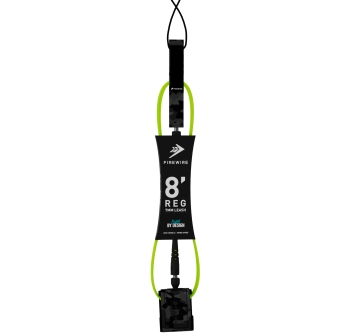 FIREWIRE 8' LEASH ALL DAY 7MM REGULAR BLACK CAMO