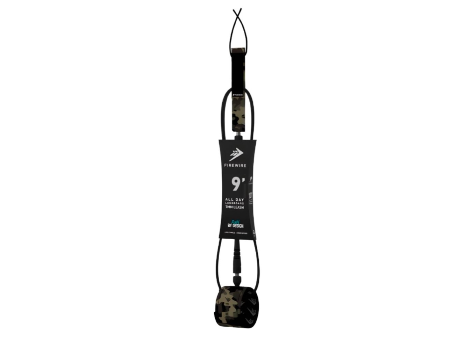FIREWIRE 9' LEASH ALL DAY 7MM LONGBOARD REGULAR CAMO