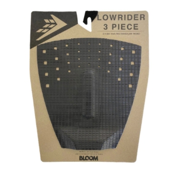 FIREWIRE LOW RIDER TRACTION PAD 3 PIECE CHARCOAL BLACK