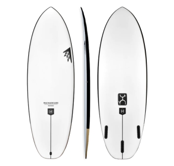 FIREWIRE TOO FISH HELIUM ROB MACHADO SURFBOARDS FUTURES FINS