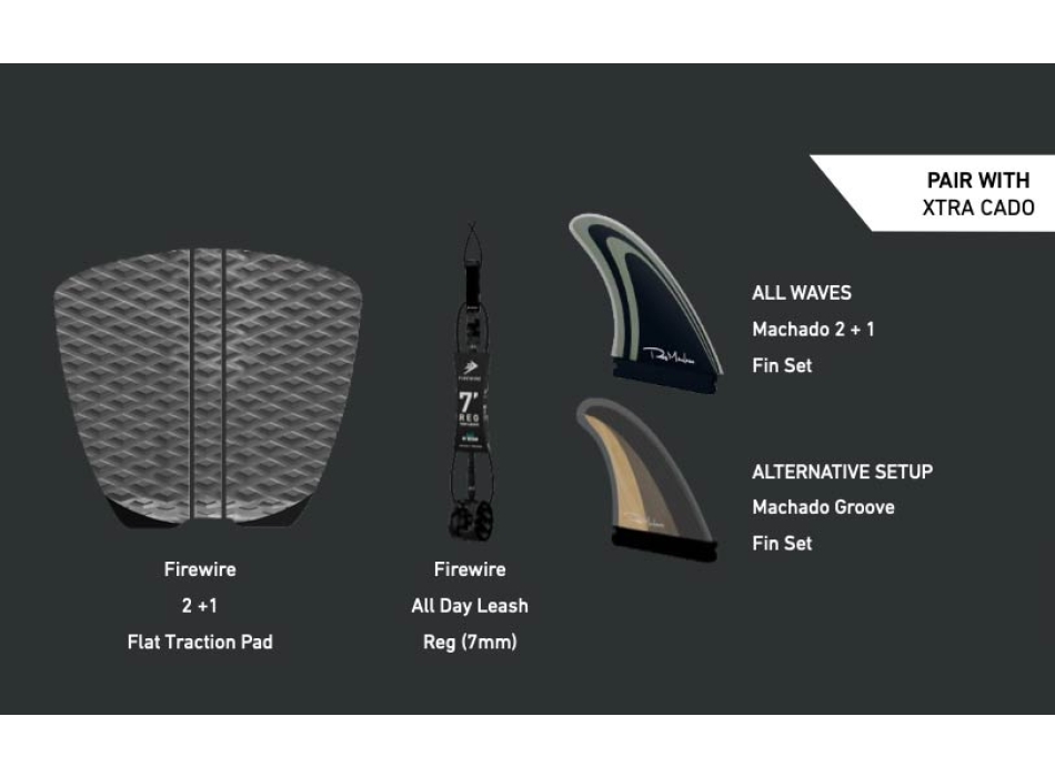 FIREWIRE MACHADOCADO HELIUM FUTURES FINS