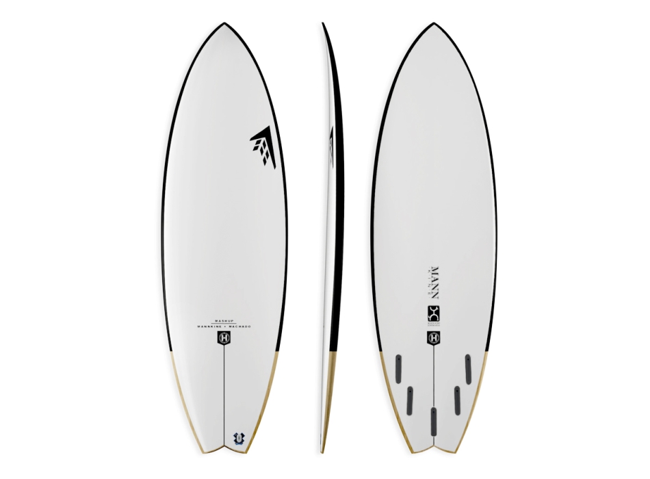 FIREWIRE MASHUP ROB MACHADO DAN MANN SURFBOARDS FUTURES FINS