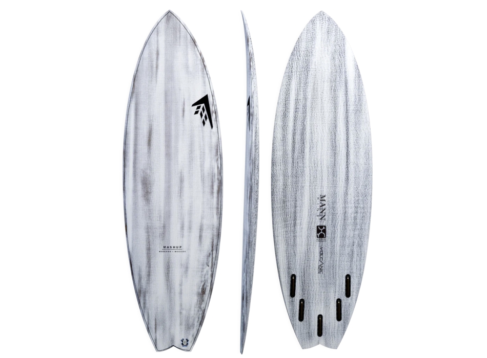 FIREWIRE MASHUP VOLCANIC ROB MACHADO DAN MANN FUTURES FINS