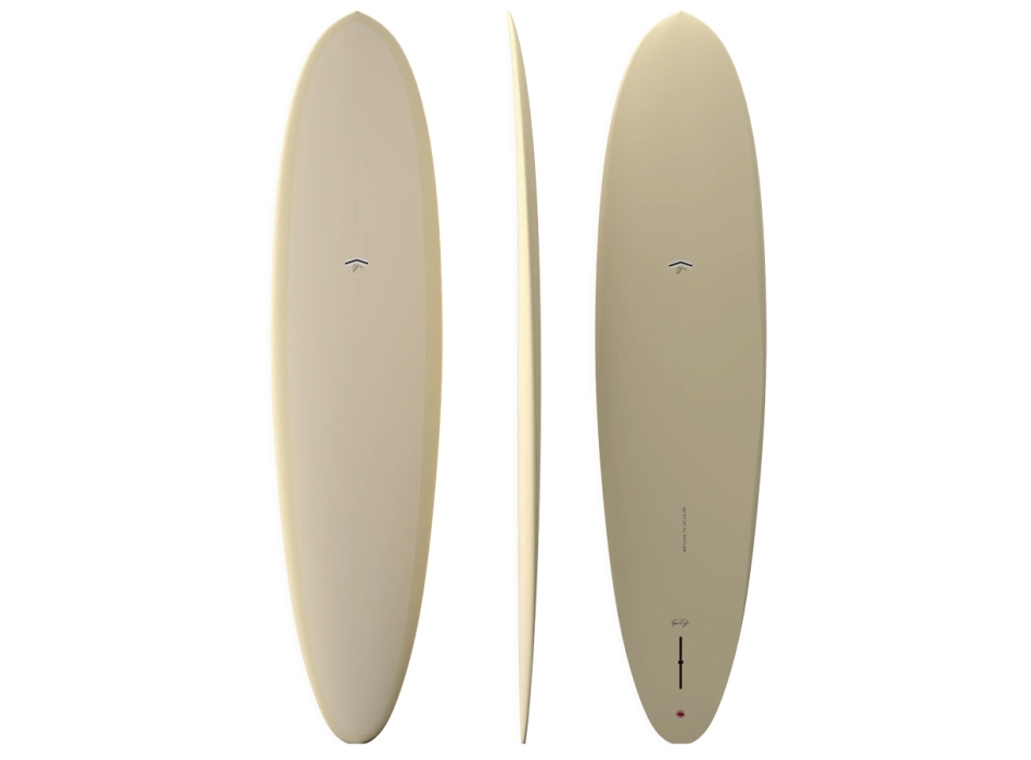 FIREWIRE OUTLIER 7'6" MID LENGTH THUNDERBOLT RED TAN