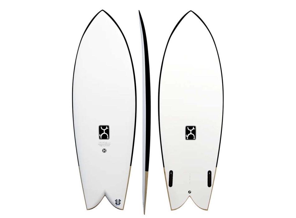 FIREWIRE TOO FISH HELIUM ROB MACHADO SURFBOARDS FUTURES FINS