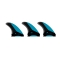 FIREWIRE VELOX TRI FIN SET THRUSTER SINGLE TAB S