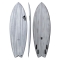 FIREWIRE 6'0'' VOLCANIC SEASIDE QUAD SWALLOW FUTURES FINS
