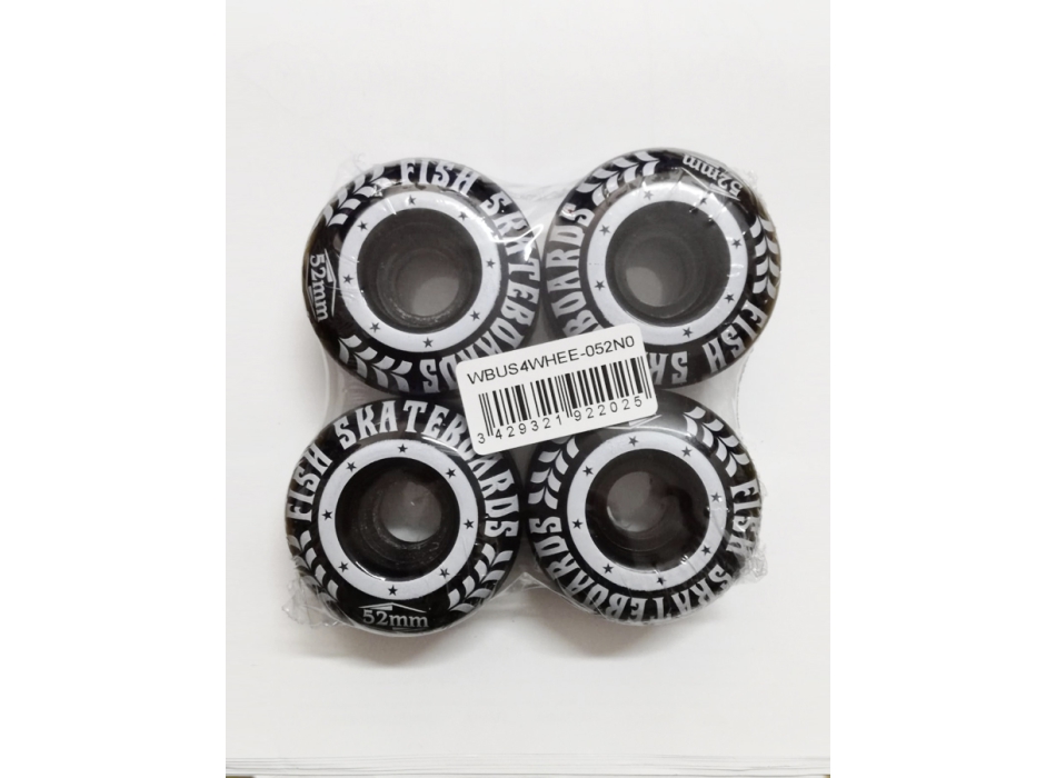 FISH SKATEBOARDS WHEELS 52X32