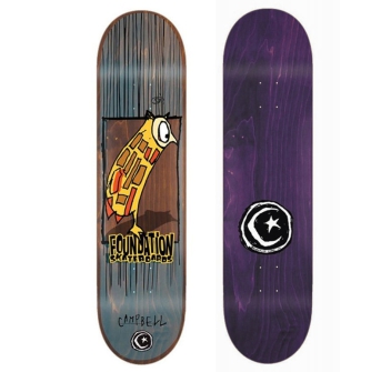 FOUNDATION 8.38" AIDAN OWL SKATEBOARD DECK