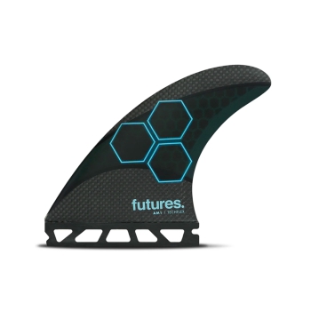 FUTURES FINS AM1 THRUSTER TECHFLEX BLUE CYAN MEDIUM