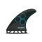 FUTURES FINS AM1 THRUSTER TECHFLEX BLUE CYAN MEDIUM