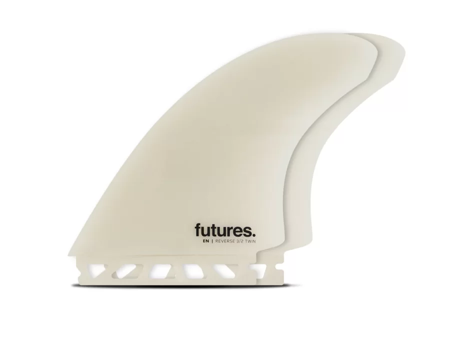 FUTURES FINS EN REVERSE 3/2 FIBERGLASS TWIN GREY