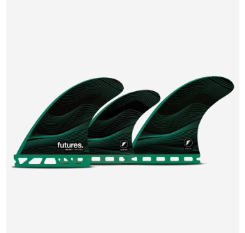 FUTURES FINS F6 HC LEGACY TRI/QUAD 5 FINS SET MEDIUM