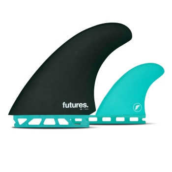 FUTURES FINS RASTA TWIN+1 HONEYCOMB/CARBON