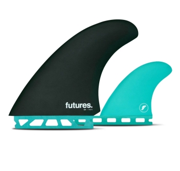 FUTURES FINS RASTA TWIN+1 HONEYCOMB/CARBON
