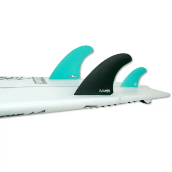 FUTURES FINS RASTA TWIN+1 HONEYCOMB/CARBON