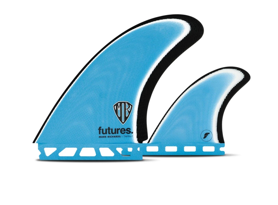 FUTURES FINS TP TIMMY TWIN+1 HONEYCOMB BLACK/TEAL