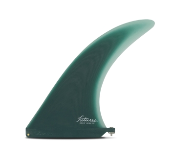 FUTURES GRANT NOBLE 10'' FIBERGLASS PURPLE PINNA LONGBOARD