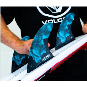 FUTURES FINS JACK ROBINSON HONEYCOMB AQUA THRUSTER LARGE