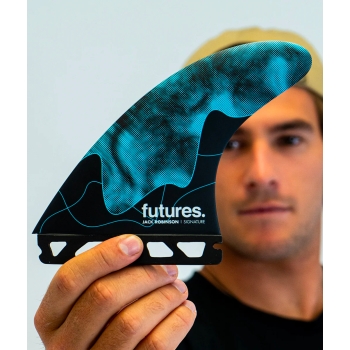 FUTURES FINS JACK ROBINSON HONEYCOMB AQUA THRUSTER LARGE