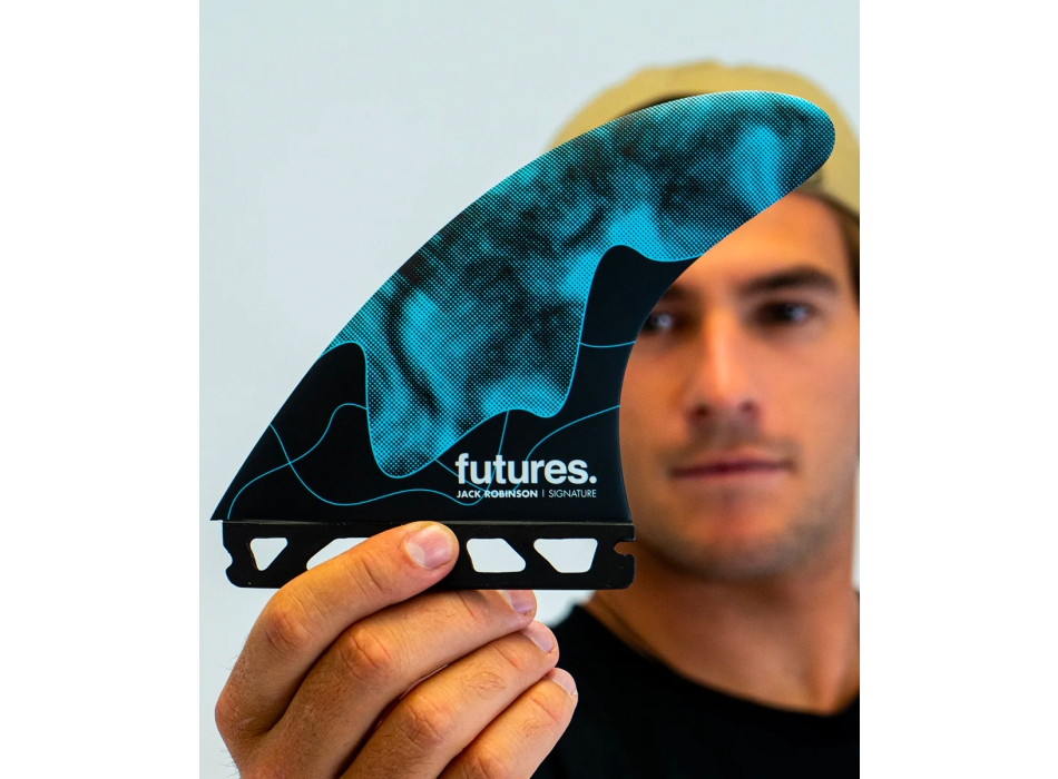 FUTURES FINS JACK ROBINSON HONEYCOMB AQUA THRUSTER LARGE