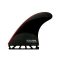 FUTURES FINS JJ-2 TECHFLEX THRUSTER LARGE NEON RED