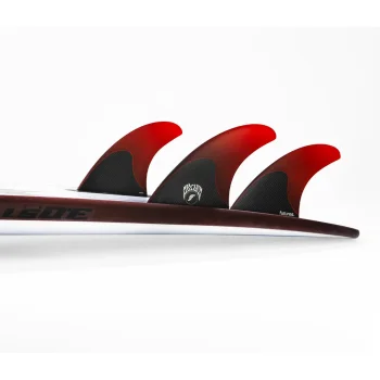 FUTURES MAYHEM LOST RTM HEX LARGE THRUSTER RED