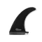 FUTURES PERFORMANCE 8" LONGBOARD FIN SOLID BLACK GREY