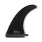 FUTURES PERFORMANCE 9" LONGBOARD FIN SOLID BLACK GREY