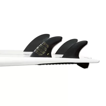 FUTURES FINS 3/2 VECTOR ALPHA THRUSTER CARBON GOLD MEDIUM