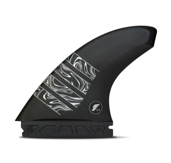 FUTURES FINS 3/2 VECTOR ALPHA THRUSTER CARBON SILVER LARGE