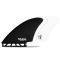 FUTURES CHRISTENSON KEEL FINS WHITE BLACK