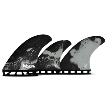 FUTURES CHRISTENSON TWIN FINS WHITE BLACK