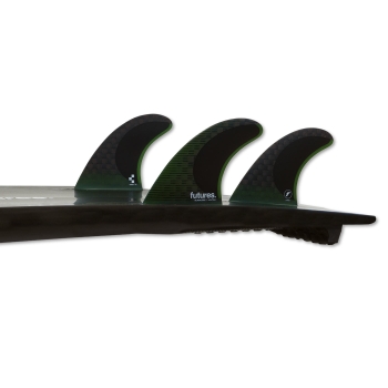 FUTURES FINS F8 BLACKSTIX THRUSTER LARGE GREEN