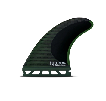 FUTURES FINS F8 BLACKSTIX THRUSTER LARGE GREEN