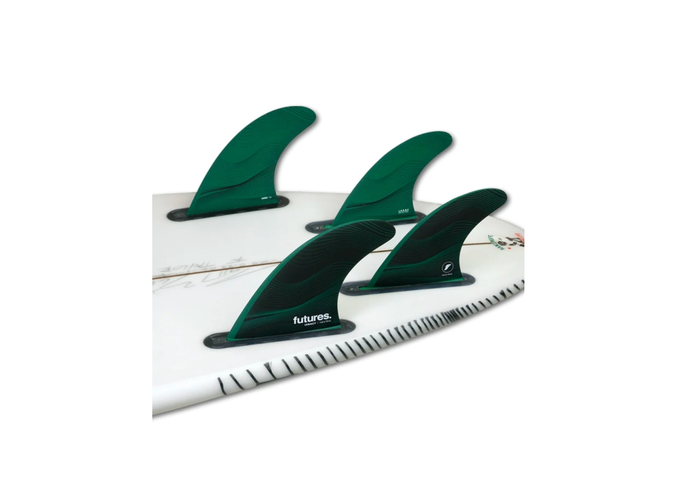 FUTURES FINS F8 HC LEGACY LARGE TRI/QUAD 5 FINS LARGE