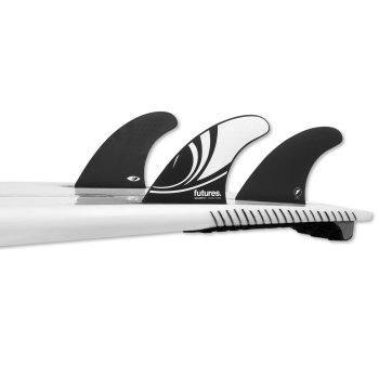 FUTURES FINS SHARP EYE THRUSTER MEDIUM BLACK WHITE