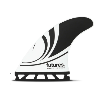 FUTURES FINS SHARP EYE THRUSTER MEDIUM BLACK WHITE