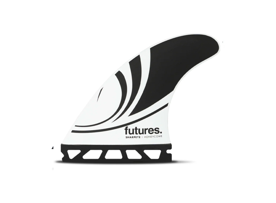 FUTURES FINS SHARP EYE THRUSTER MEDIUM BLACK WHITE