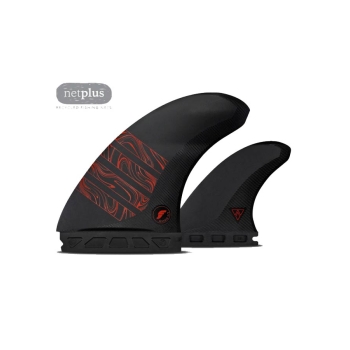 FUTURES FINS T1 TWIN ALPHA SEIRES CARBON