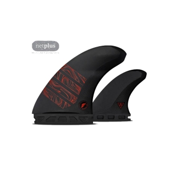 FUTURES FINS T1 TWIN ALPHA SEIRES CARBON