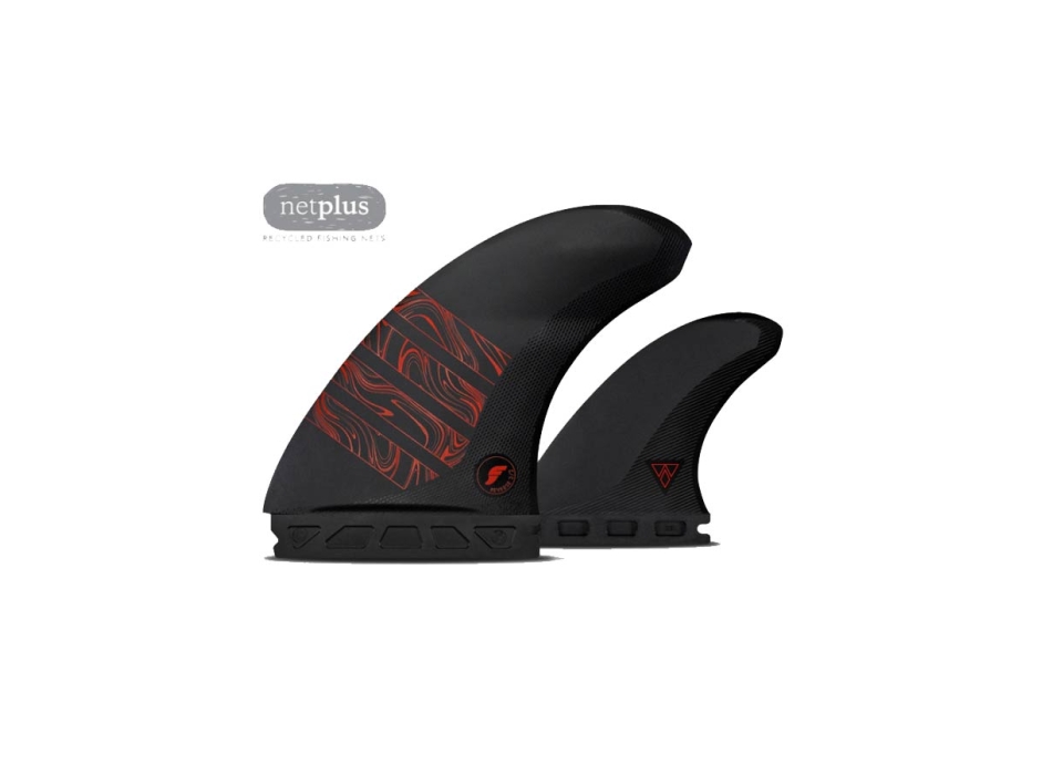 FUTURES FINS T1 TWIN ALPHA SEIRES CARBON