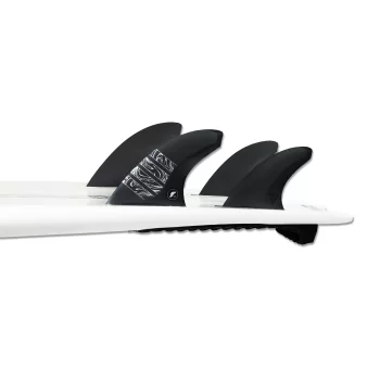 FUTURES FINS VECTOR 3/2 ALPHA 5-FIN SCIMITAR CARBON GOLD MEDIUM