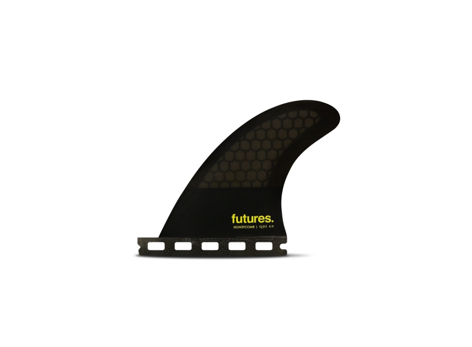 FUTURES QD2 4.00 HONEYCOMB SIDE FIN QUAD