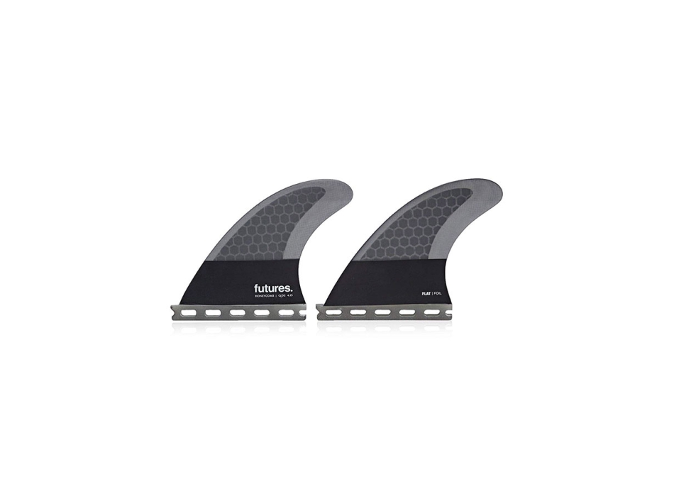 FUTURES QD2 4.15 FINS HONEYCOMB FLAT FOIL REAR QUAD