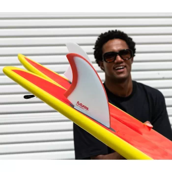 FUTURES FINS RASTA KEEL TWIN BLACK PURPLE