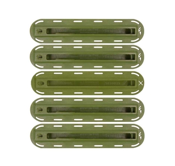 FUTURES FIVE SET FIN BOX ARMY GREEN